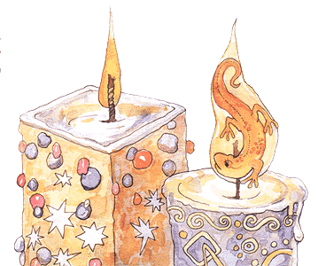 Большие свечи к празднику